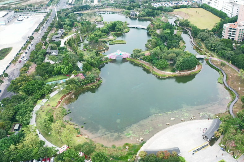 佛山市映月湖公園水體生態(tài)修復項目